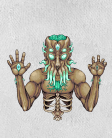 Kepurė Terraria Moon Lord Kepurė Terraria Moon Lord